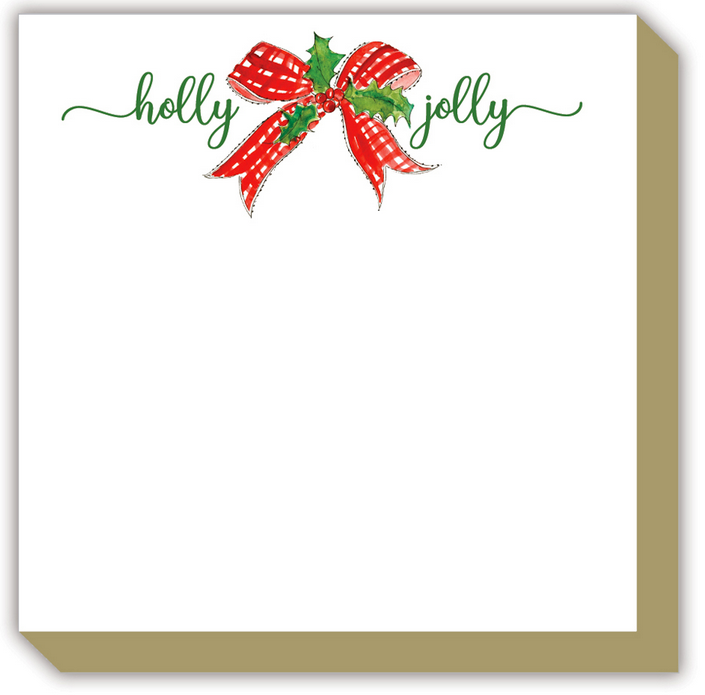 Holly Jolly Luxe Notepad