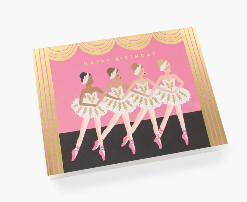 Birthday Ballet Card