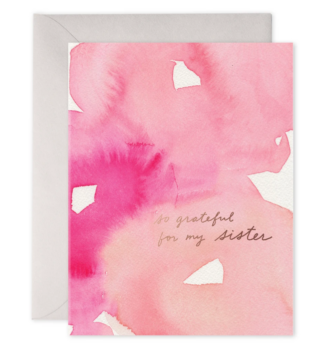 Sister Gratitude Card