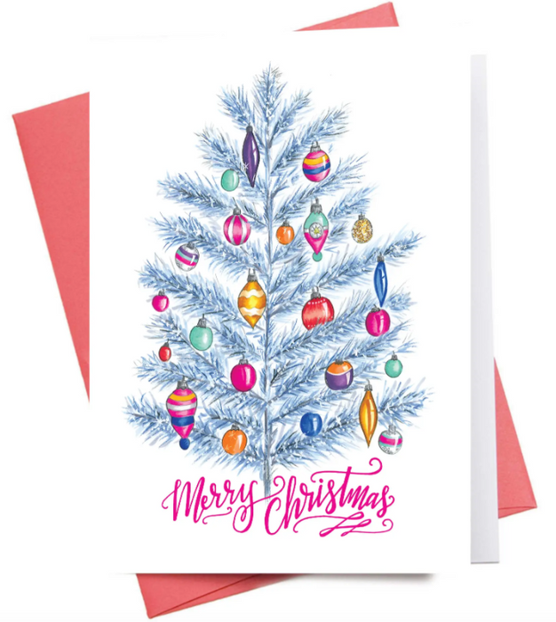 Silver Tree Card