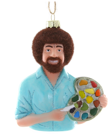 Bob Ross Ornament