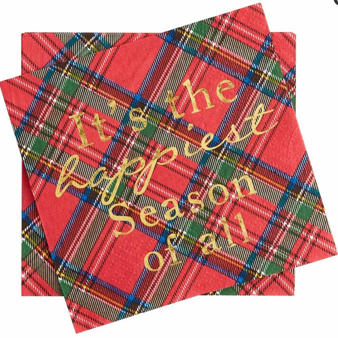 Red Tartan Napkins