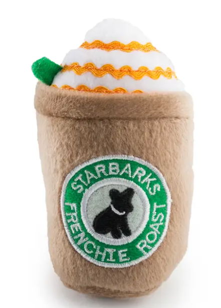 Starbarks Frenchie Roast Dog Toy