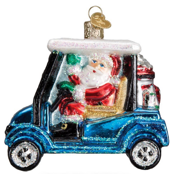 Santa Golf Cart