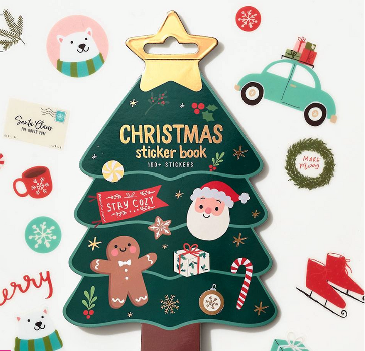 Christmas Tree Sticker Book
