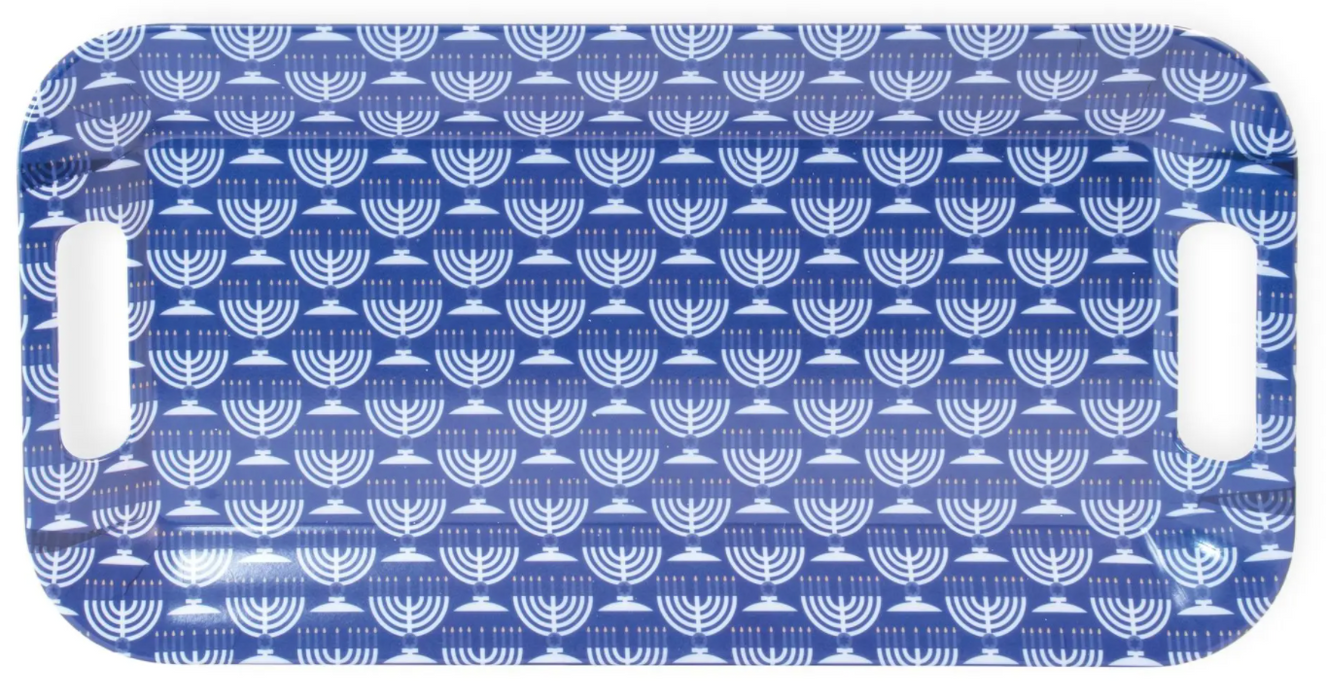 Hanukkah Melamine Tray