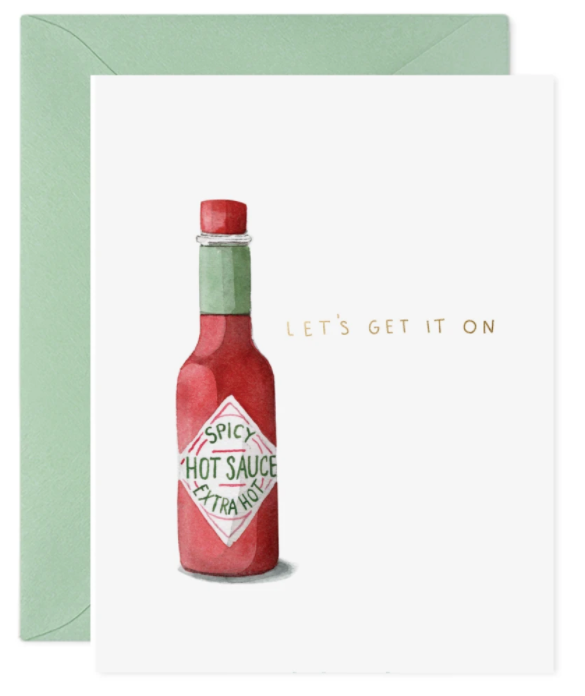 Hot Sauce Card