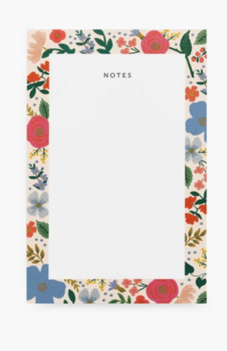 Wild Rose Notepad