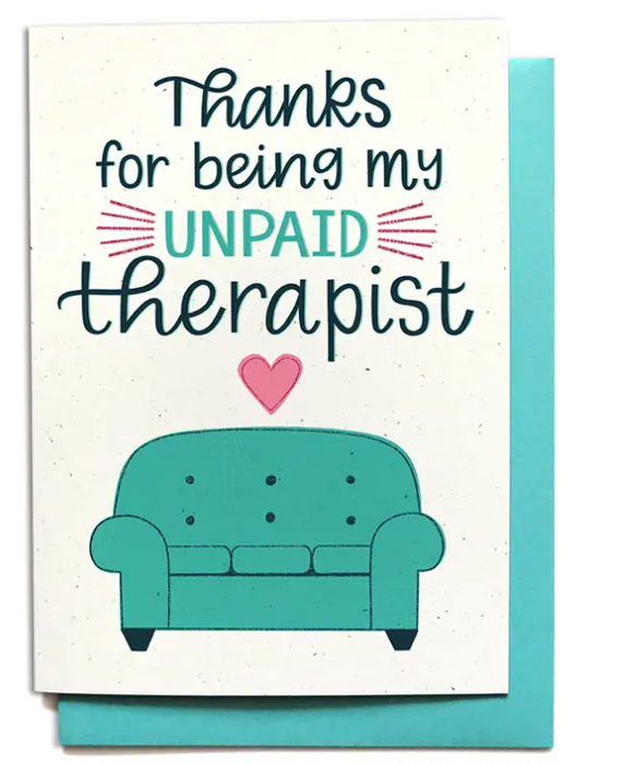Unpaid Therapist Thank Ylou