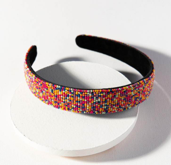Beaded Headband - Confetti (SBHA0301CN)