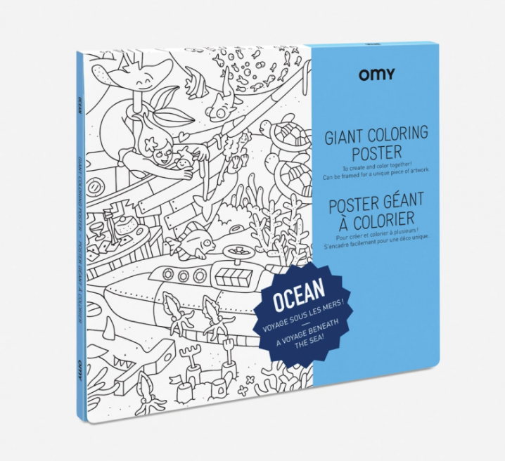 Giant Coloring Poster | Ocean