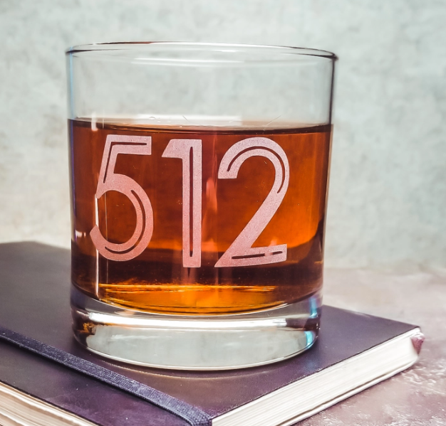 Zip Code Whiskey Glass - 44116