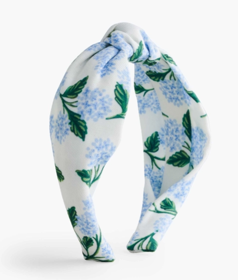 Knotted Headband | Hydrangea