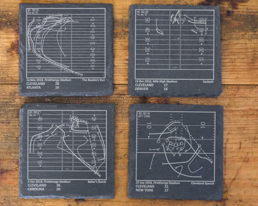 Cleveland Browns Plays Coasters