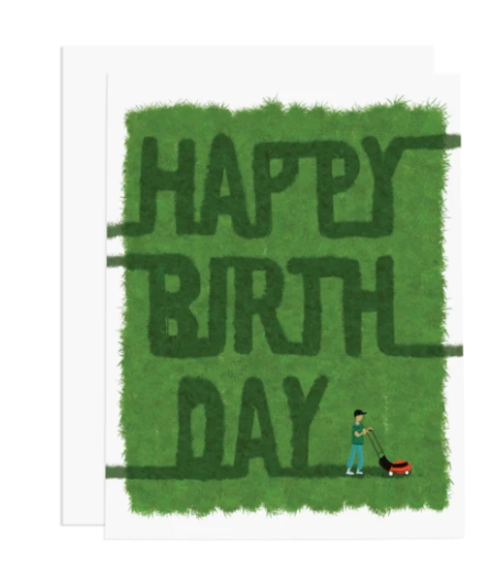 Mower Happy Birthday