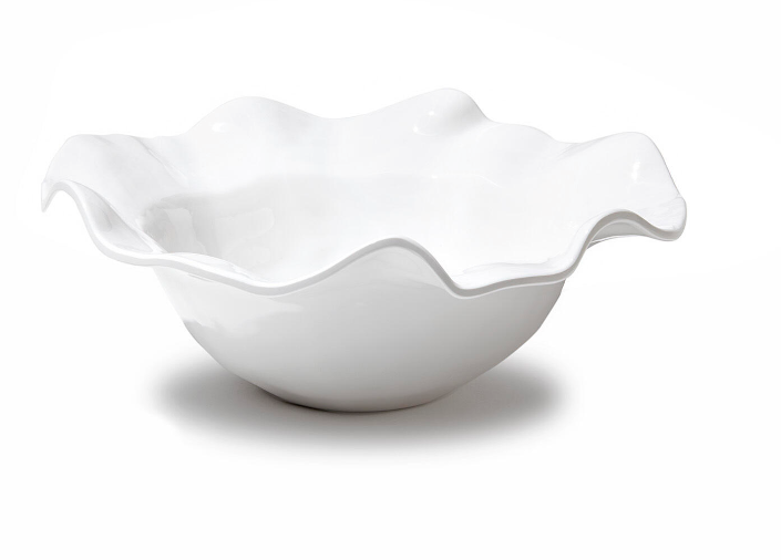MEL 2407 Lg Bowl White