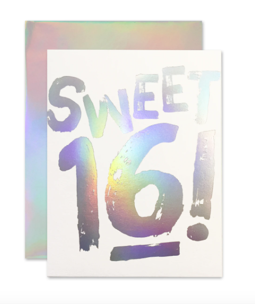 Hologram Sweet 16