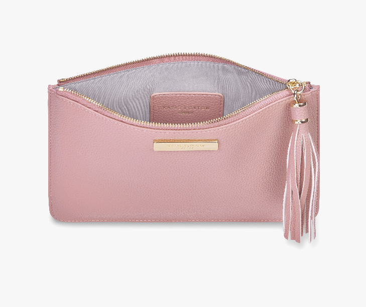 Tassel Pouch - Pale Pink