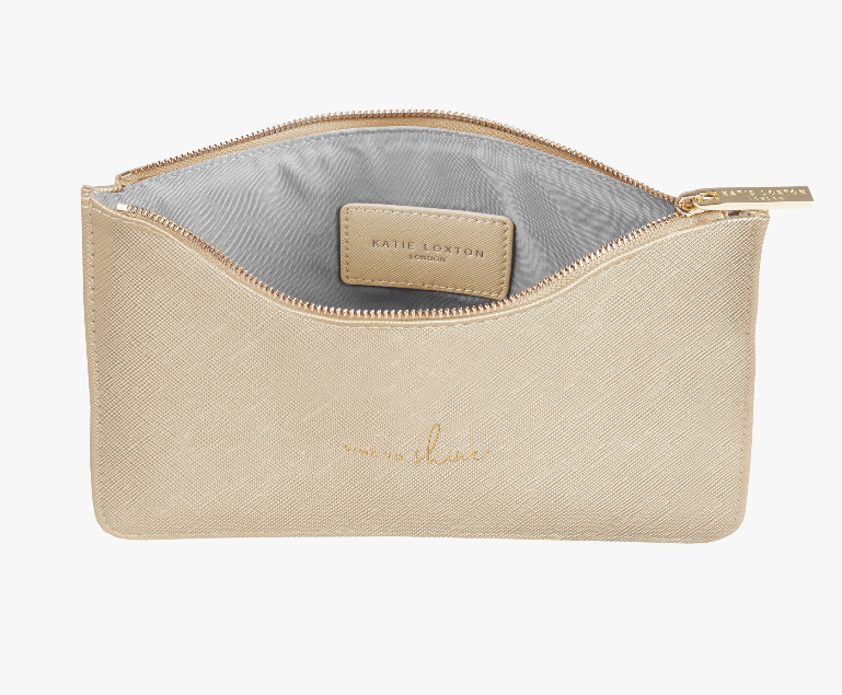 Perfect Pouch - Gold Time to Shine
