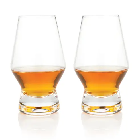 Raye Crystal Scotch Glass Set