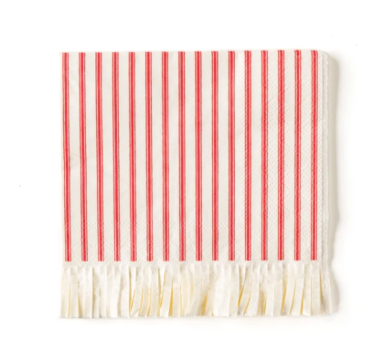 Stripe with Fringe  Napkin
