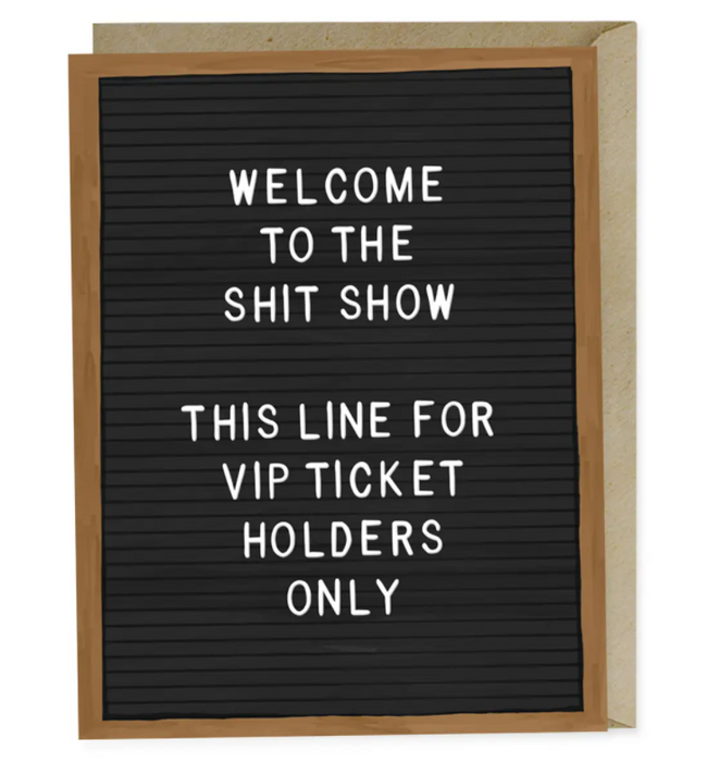 Shit Show Card