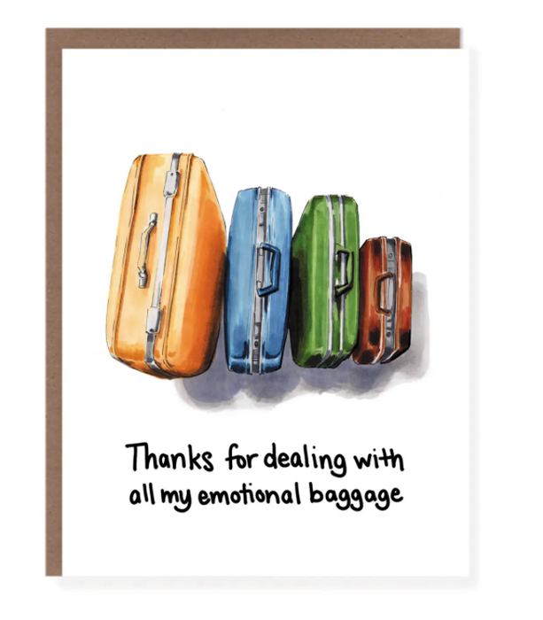 Emotional Baggage Card
