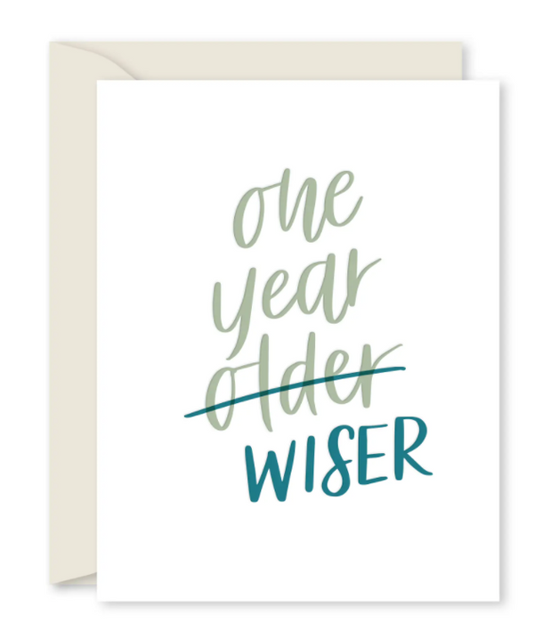One Year Wiser