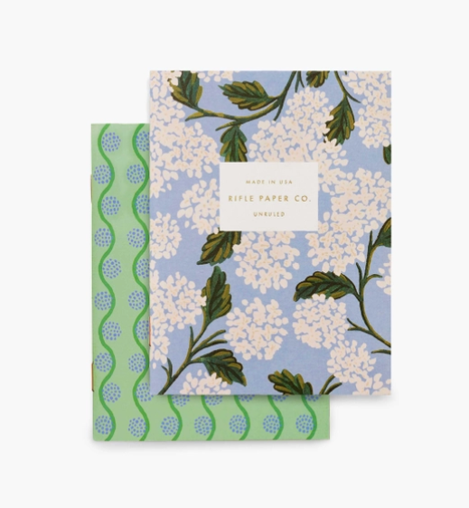 Hydrangea Pocket Notebooks