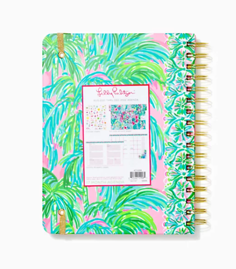 Lilly 17 Month Large 2021-22 Agenda - Suite Views