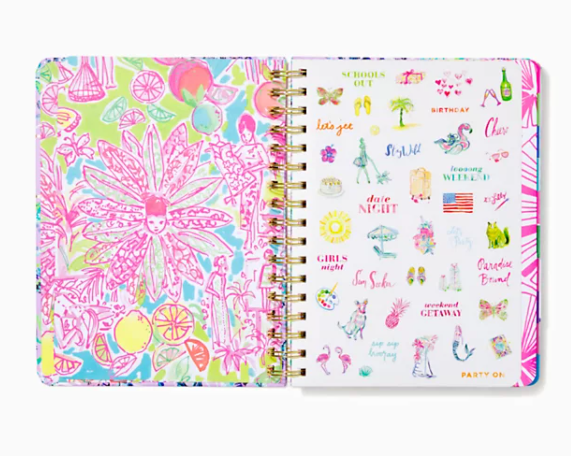 Lilly 17 Month Large 2021-22 Agenda - Mermaid for You