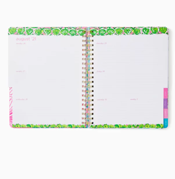 Lilly 17 Month Jumbo 2021-22 Agenda - Off the Scales