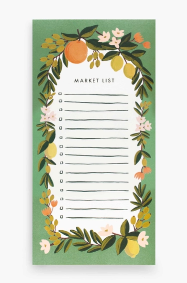 Citrus Floral Market Pad