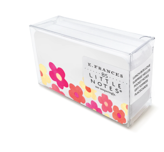 Retro Flowers Little Notes