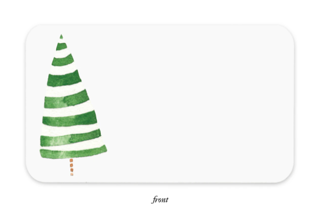 Stripey Tree Little Notes