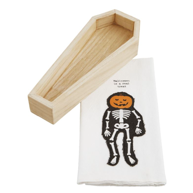 Coffin Dishtowel