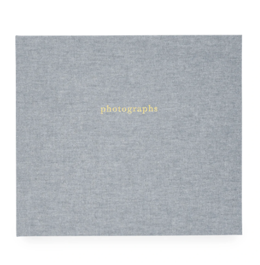 Chambray Linen Large Photo Album