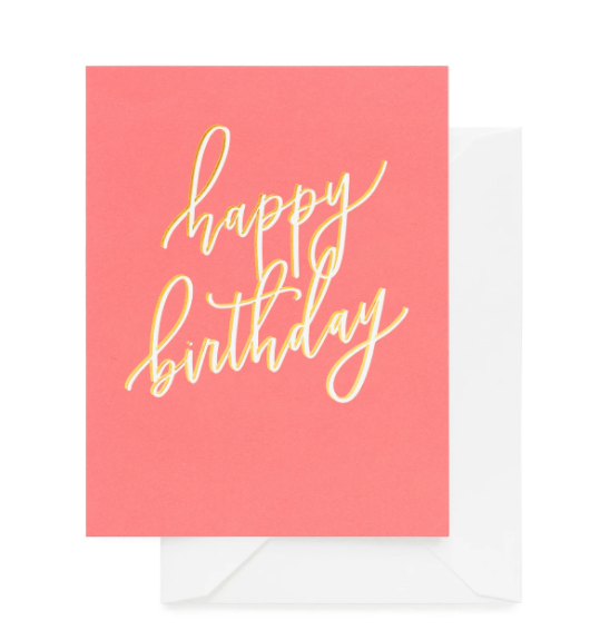 Happy Birthday Neon