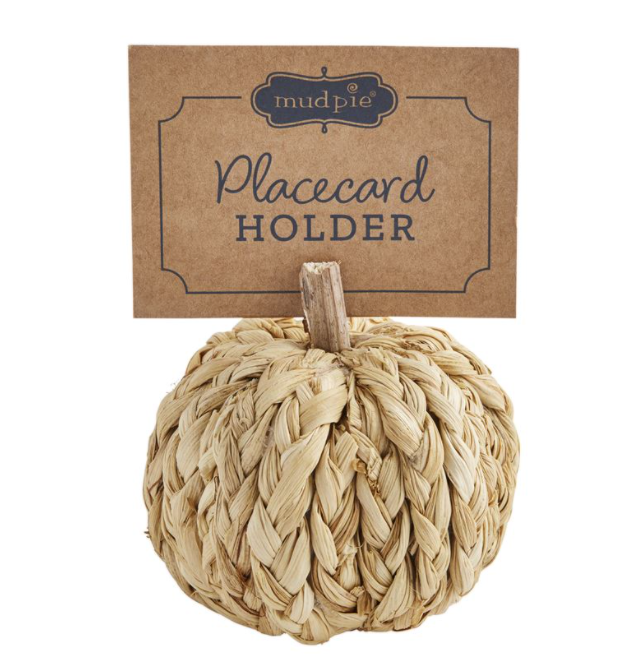 Pumpkin Place Card Holder