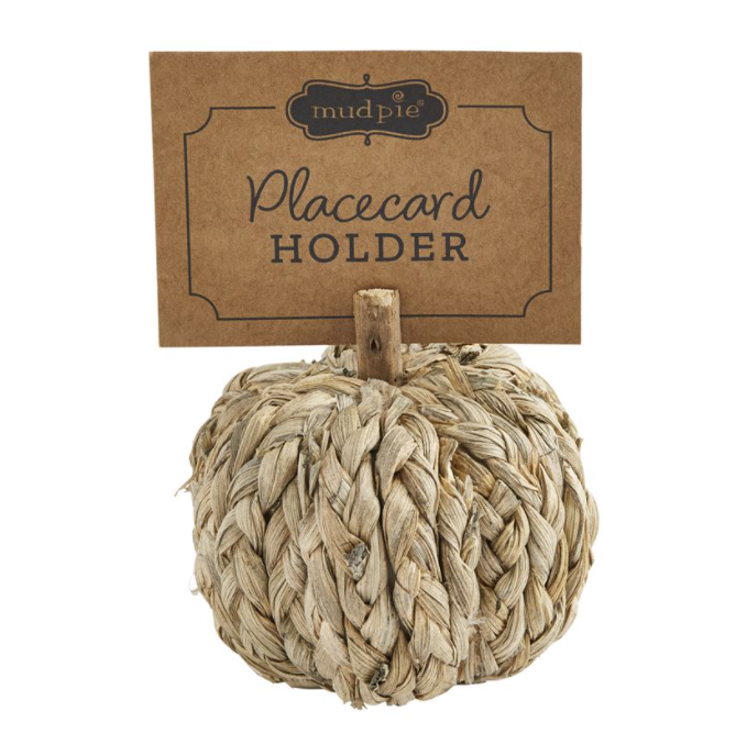 Pumpkin Place Card Holder