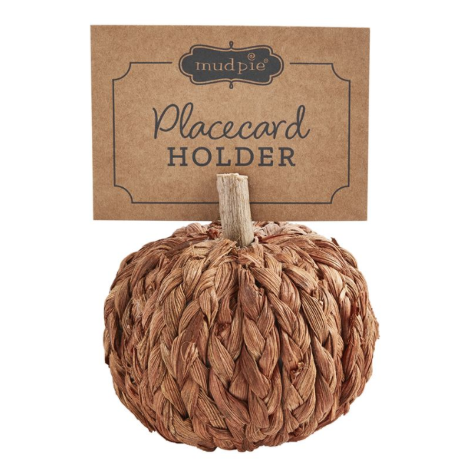 Pumpkin Place Card Holder
