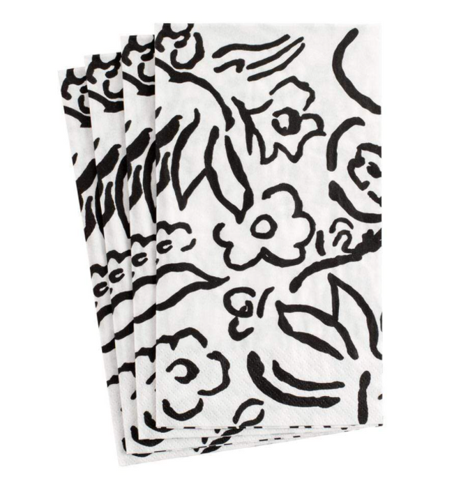 Matisse Black Guest Towel