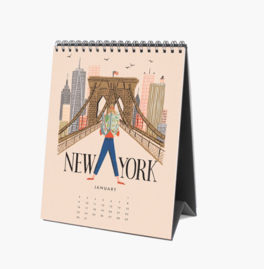 2022 Explore the World Desk Calendar