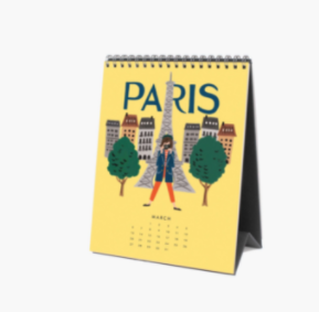 2022 Explore the World Desk Calendar