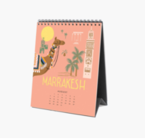 2022 Explore the World Desk Calendar