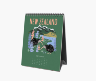 2022 Explore the World Desk Calendar