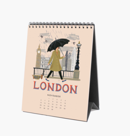 2022 Explore the World Desk Calendar