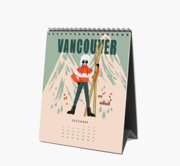 2022 Explore the World Desk Calendar