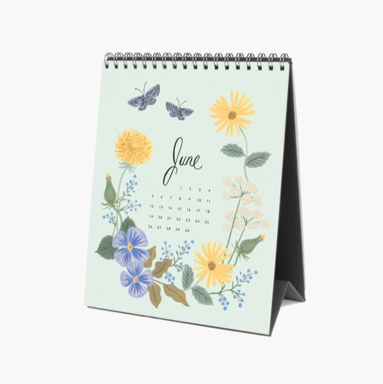 2022 Wild Garden Desk Calendar
