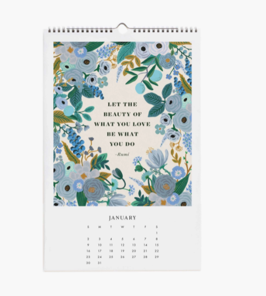 2022 Inspirational Quotes Wall Calendar